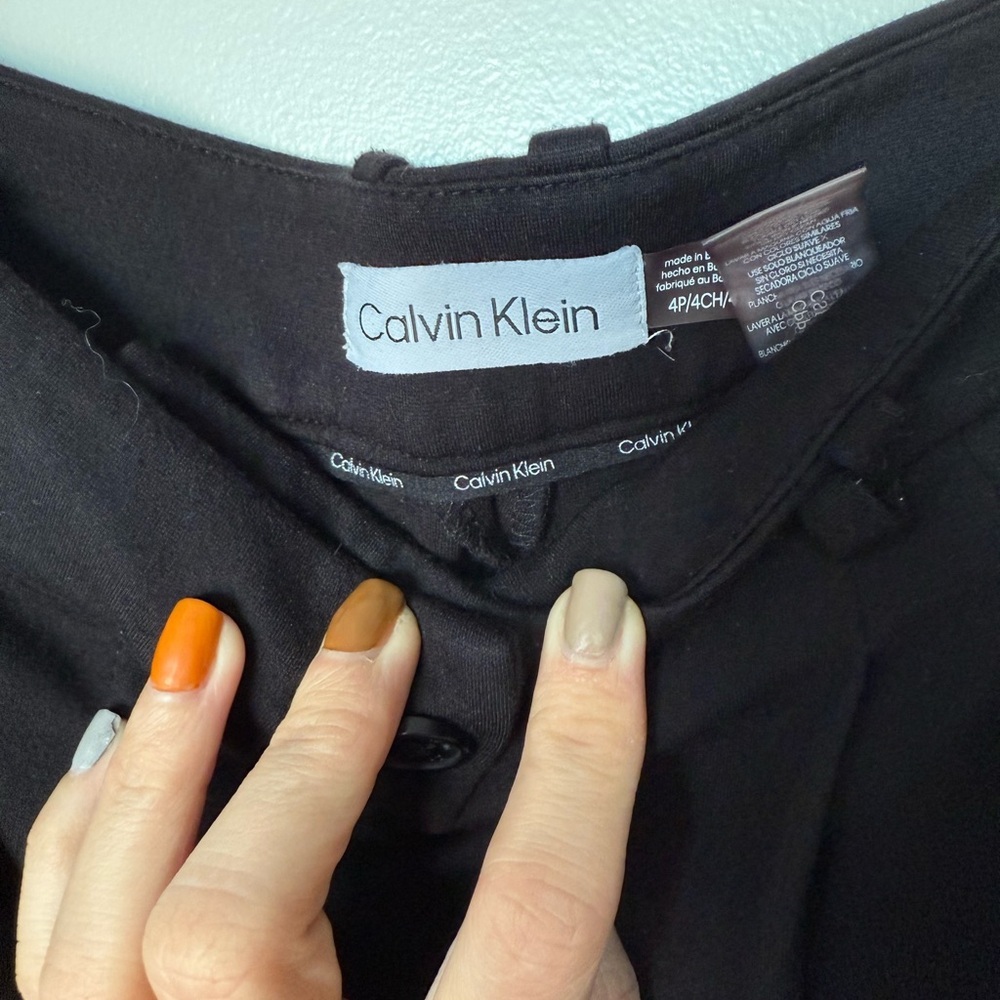 Calvin Klein Black Trousers - Picture 4 of 7